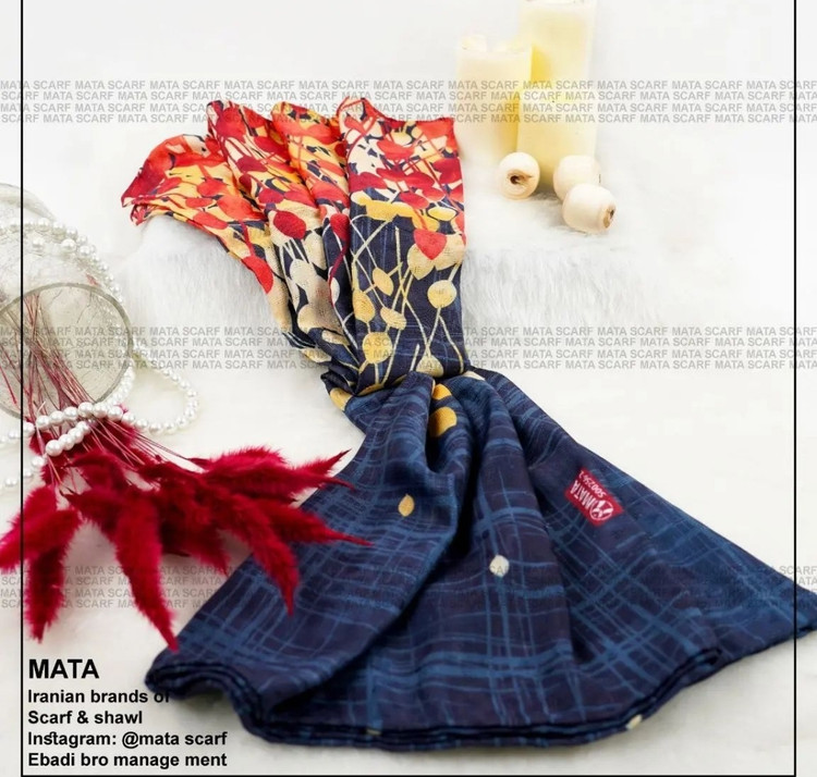 شال نخی طرح دار-فروشگاه اینترنتی لاوین گالری در شیراز