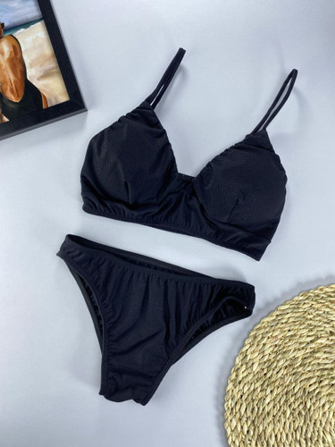 مایو دوتیکه رنگ مشکی _فروشگاه اینترنتی لاوین