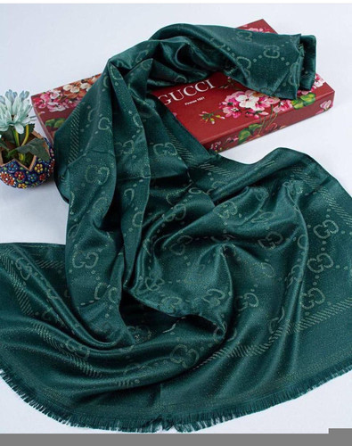 شال مارک وارداتی رنگ سبز_فروشگاه اینترنتی لاوین