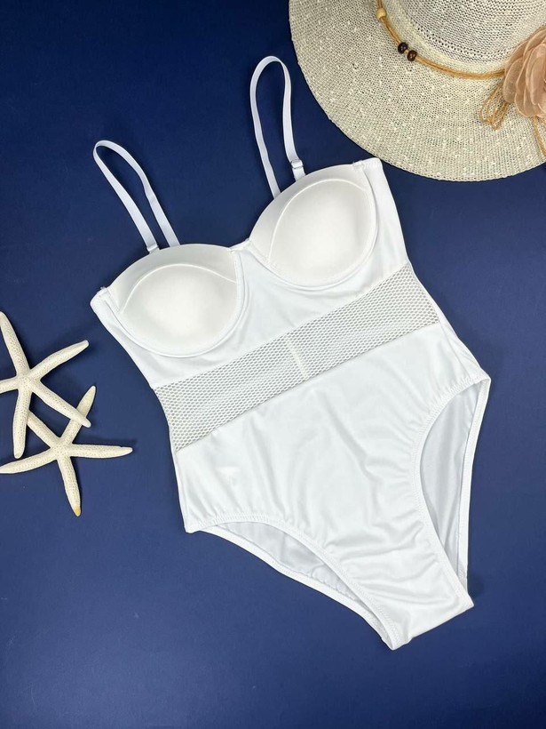 مایو اسلیپ کاپ دار رنگ سفید _فروشگاه اینترنتی لاوین گالری در شیراز