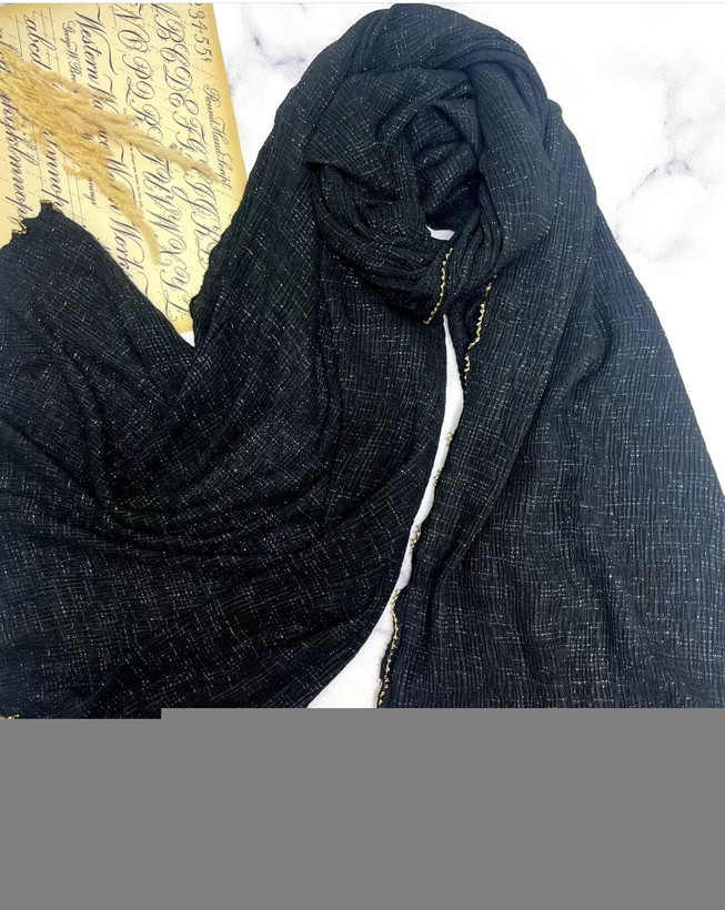 شال زیپی لمه دار مشکی_فروشگاه اینترنتی لاوین