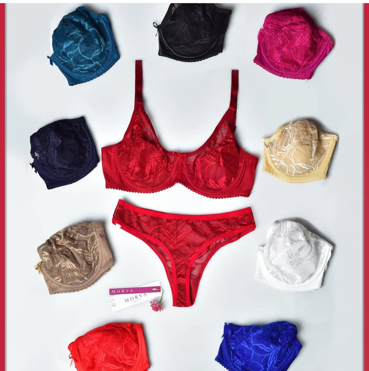 ست شورت و سوتین توری مدل 1050 مروا کاپ C-فروشگاه اینترنتی لاوین گالری در شیراز