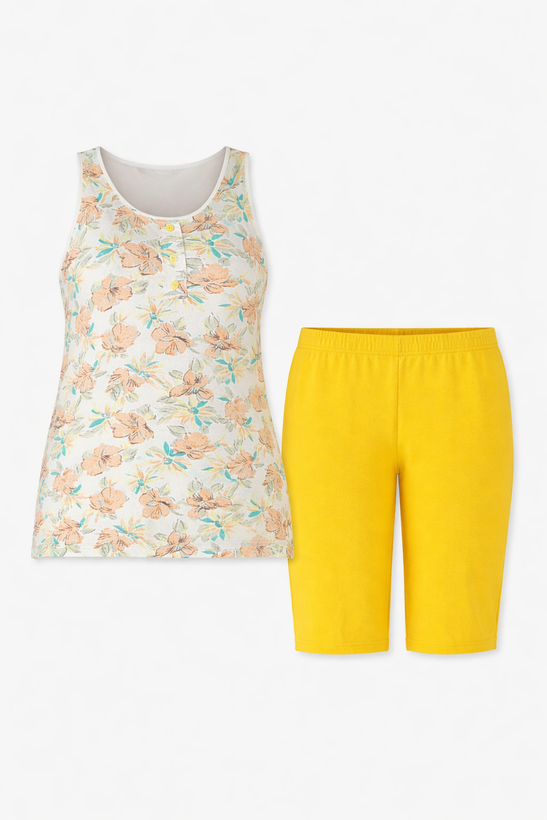 تاپ و شلوارک سایز بزرگ برند یامور-فروشگاه لاوین گالری در شیراز